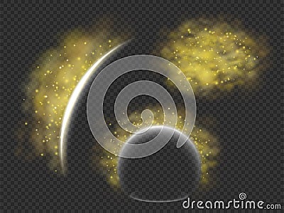 Protection from pollen allergy a vector concept Vector Illustration