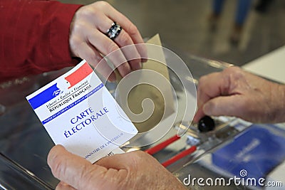 Daily Life. France Editorial Stock Photo