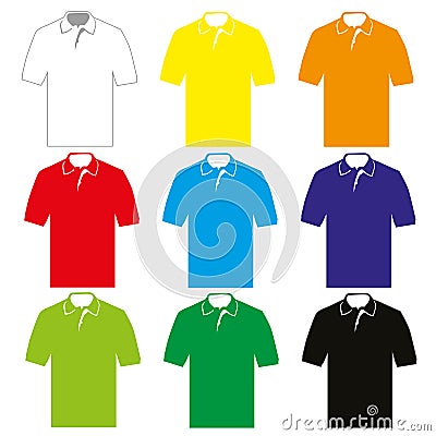 Polo Shirt Vector Illustration