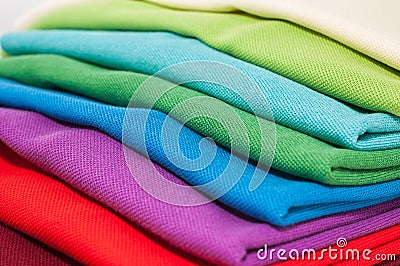 Polo shirts Stock Photo