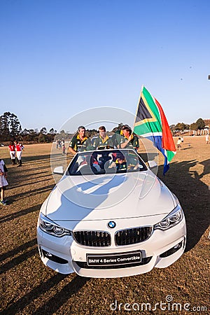 Polo South Africa Players Sponsor Car Shongweni Hillcrest Editorial Stock Photo