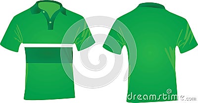 Polo t-shirt Vector Illustration