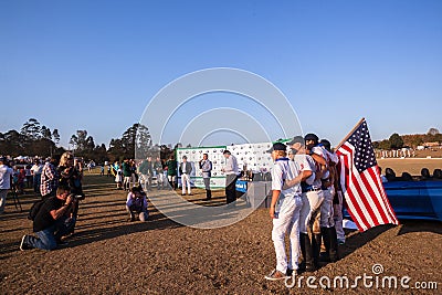 Polo USA Players Sponsor Car Shongweni Hillcrest Editorial Stock Photo