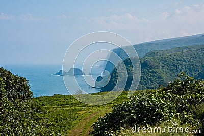 Pololu Valley Stock Photo