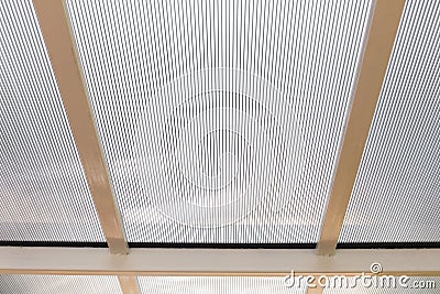 Polycarbonate Roof Stock Photo