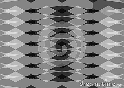 Polygon abstract with gray colot background. Light gray vector shining triangular pattern. An elegant bright illustration. Triangu Vector Illustration