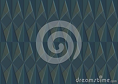 Polygon abstract on soft blue background. Light soft blue vector shining triangular pattern. An elegant bright illustration. Trian Vector Illustration