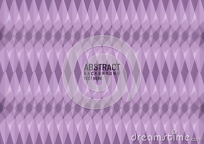 Polygon abstract on soft pink background. Light soft pink vector shining triangular pattern. An elegant bright illustration. Trian Vector Illustration