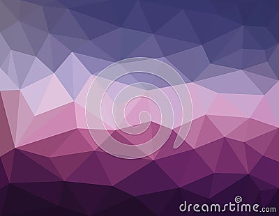 Polygon background or vector frame. Abstract Triangle Geometrical Background, Vector Illustration. Vector Illustration