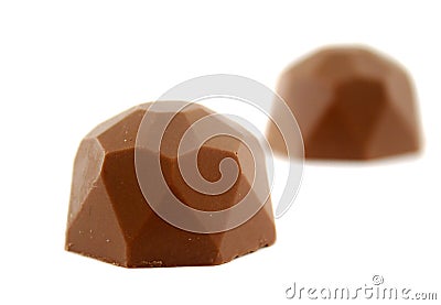 Polygon Chocolate Stock Photo