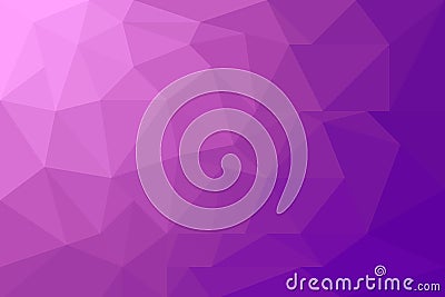 Polygon colorful modern low poly abstract purple background Stock Photo