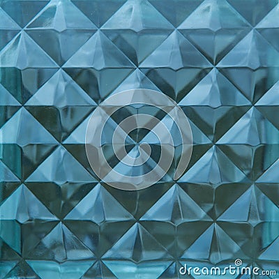 Polygon pattern on the wall background and texture Stock Photo
