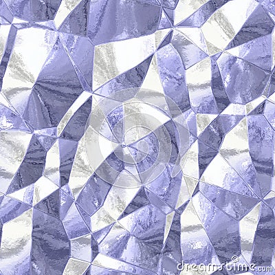 Polygon seamless pattern background purple white color Stock Photo