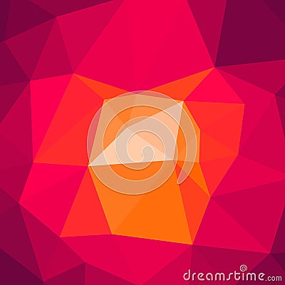 Polygon triangle triangular multi mosaic background trends for poster Vector Illustration