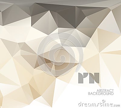 Polygonal design Vector Illustration