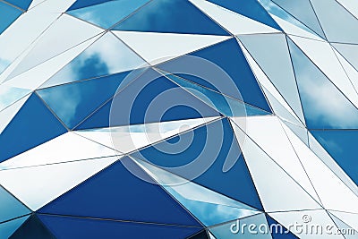 Modern facade. Stock Photo