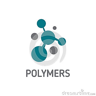 Polymer logo concept vector Vector Illustration