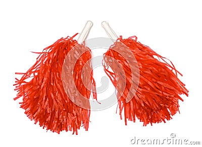 Pom poms Stock Photo