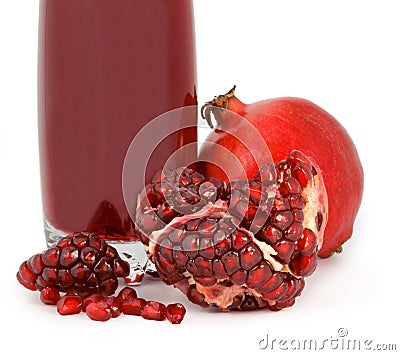 POMEGRANATE Stock Photo