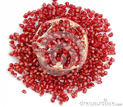 Pomegranate Stock Photo