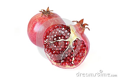 Pomegranates Stock Photo