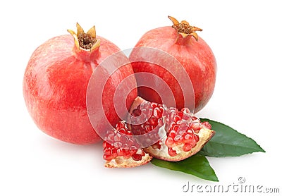 Pomegranates Stock Photo