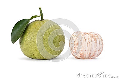 Pomelo citrus fruit Stock Photo