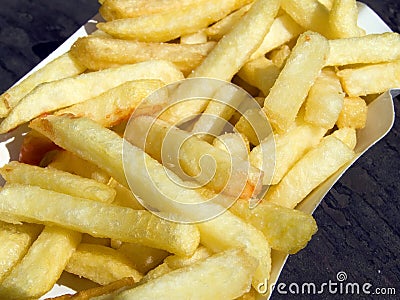 Pommes frites Stock Photo