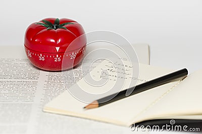 Pomodoro technique Stock Photo