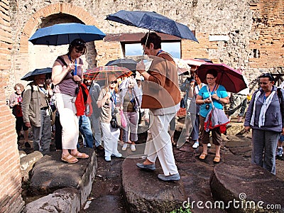 Pompeii, Italy Editorial Stock Photo