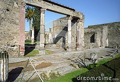 Pompeii, Italy Editorial Stock Photo