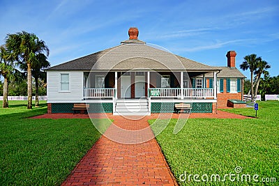 Ponce de Leon lighthouse maintenance room Editorial Stock Photo