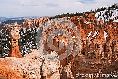 Ponderosa Point at Bryce Canyon Stock Photo