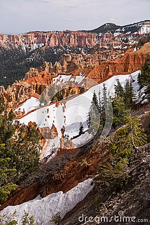 Ponderosa Point at Bryce Canyon Stock Photo