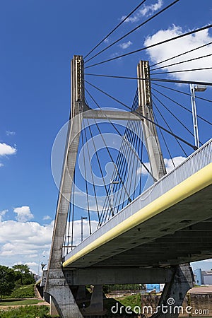 Pont de Bourgoyne, Chalon-sur-SaÃ´ne Stock Photo