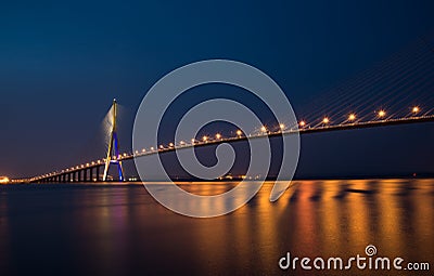 Pont de Normandie Stock Photo