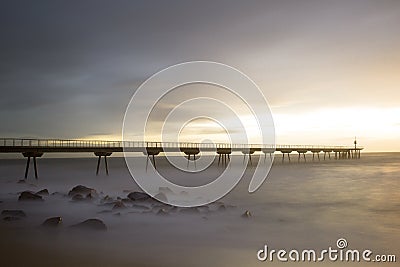 Pont del petroli Stock Photo