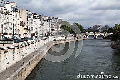 Pont Neuf Paris Editorial Stock Photo