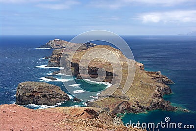 Ponta de Sao Lourenco Stock Photo