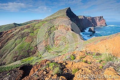 Ponta de Sao Lourenco, the easternmost part of Madeira Island Stock Photo