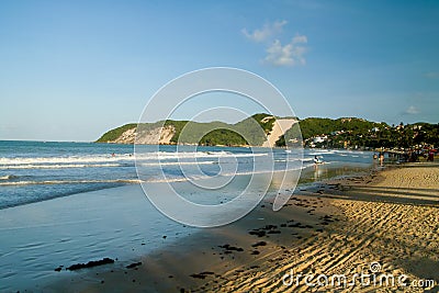 Ponta Negra beach Stock Photo