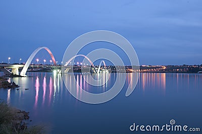 Ponte Juscelino Kubitschek Stock Photo