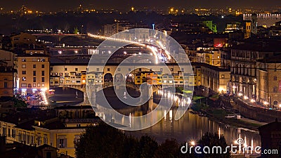 Ponte Vecchio in Florence, Italy Stock Photo