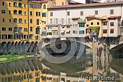 Ponte Vecchio in Florence, Italy Stock Photo