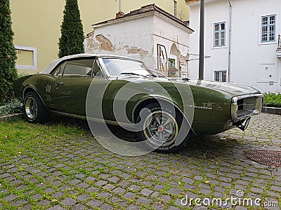 Pontiac Firebird 400 Convertible Editorial Stock Photo