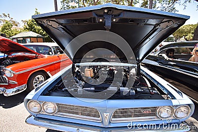 The 1963 Pontiac LeMans in two tone, 3. Editorial Stock Photo