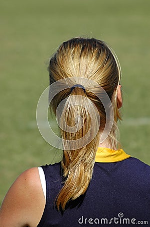 Ponytail Stock Photo