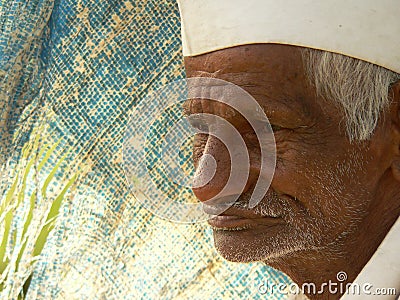 Poor Indian Farmer Editorial Stock Photo