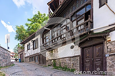 Poor neighborhoods and old city streets in the Middle East Editorial Stock Photo