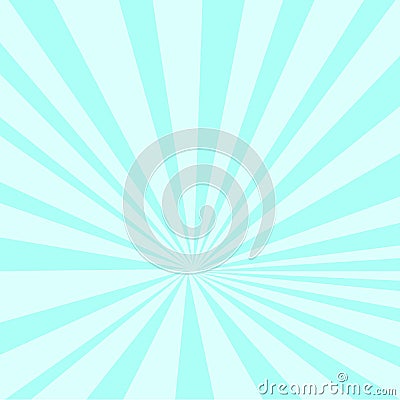 Pop art background, sunlight blue. Raster gradient Cartoon Illustration